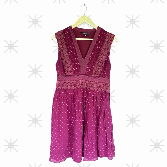 Anthropologie Ranna Gill Dottie V- Neck Size SP - Picture 2 of 7